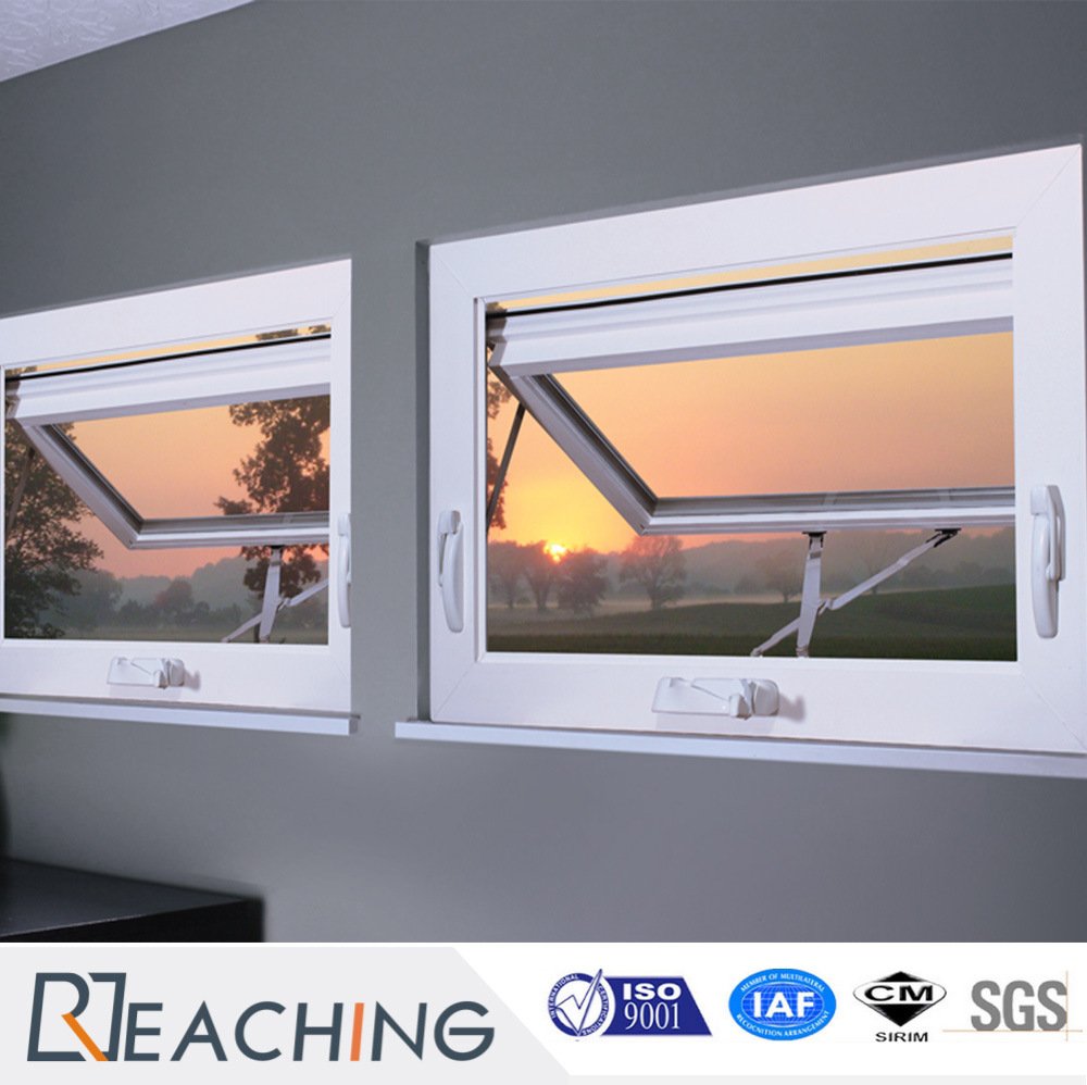 أعلى جودة البناء الأسترالي القياسية الفينيل نافذة المظلة / نافذة المظلات UPVC